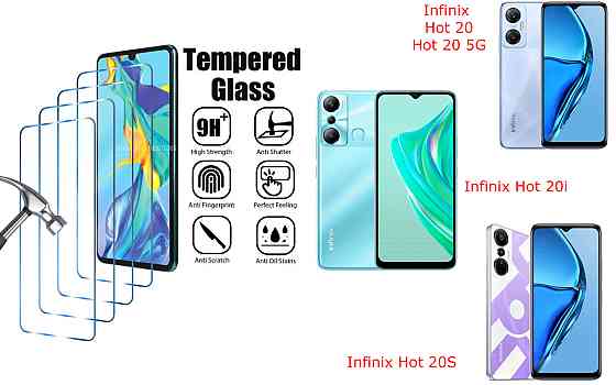 Защитное стекло ArmorGlass для Infinix Hot 20, Hot 20 5G, Hot 20i, Hot 20S – устойчивое к царапинам и ударам Киев