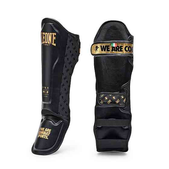 Захист гомілки Leone DNA Rex Leather Black S Каменское