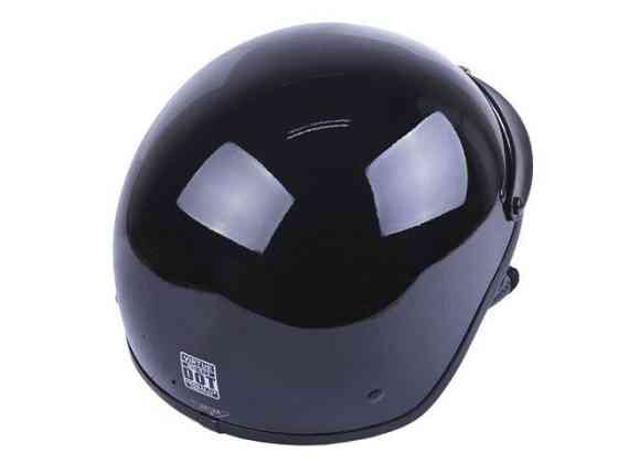 Шлем мотоциклетный MD-513, черный глянцевый, size XL Мукачево