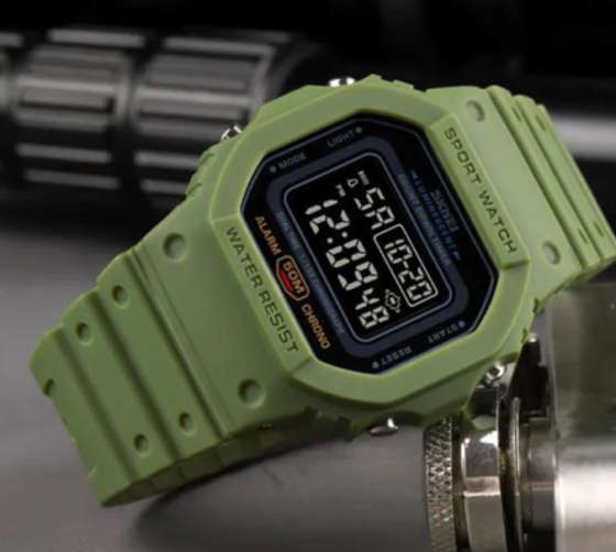 Годинники наручні SKMEI 1628AGBK, ARMY GREEN-BLACK, 10254 Дніпро