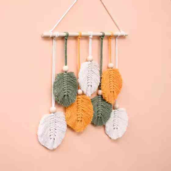 Набор макраме для ручного вязания украшений и аксессуаров для дома 10в1 для рукоделия и творчества Каменец-Подольский