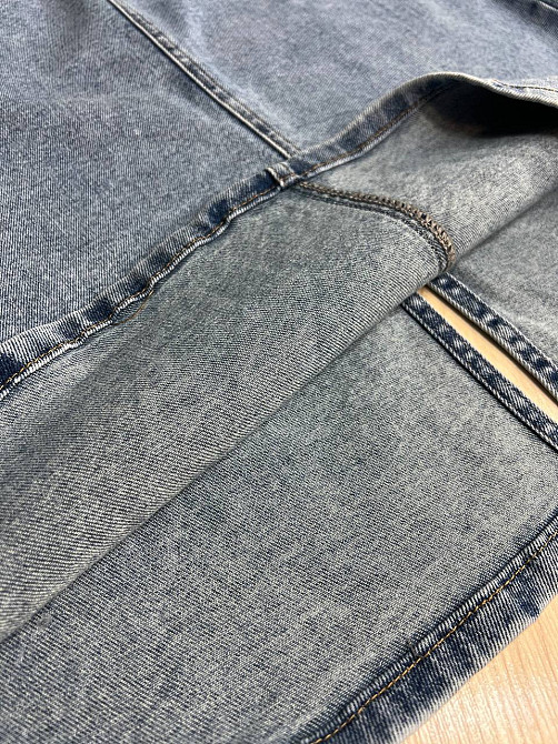 Спідниця жіноча джинсова DNL 207 резинка на талії великі розміри блакитна, блакитний, З2, 32, 85 см, 115 см Київ - фото 7