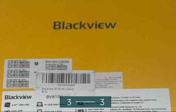 Телефон Blackview BV8100 8/256GB Black ( Global Version ) Київ