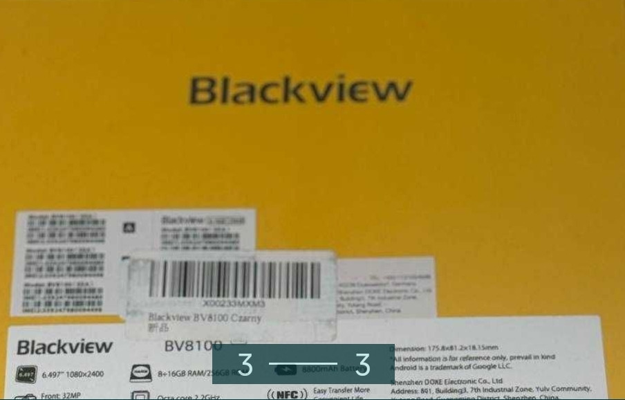Телефон Blackview BV8100 8/256GB Black ( Global Version ) Київ - фото 1