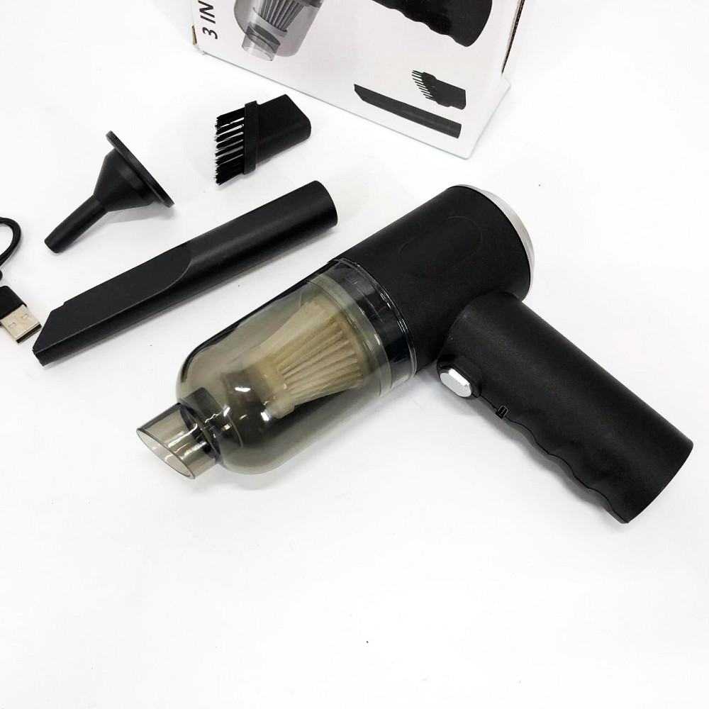 Портативний бездротовий пилосос для автомобільного прибирання, Автомобільні ручні пилососи KS-92 Львів - фото 17