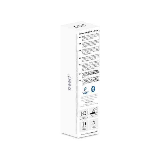 Интерактивный вибростимулятор точки G Kiiroo Pearl 3 Purple Sex Aura Киев