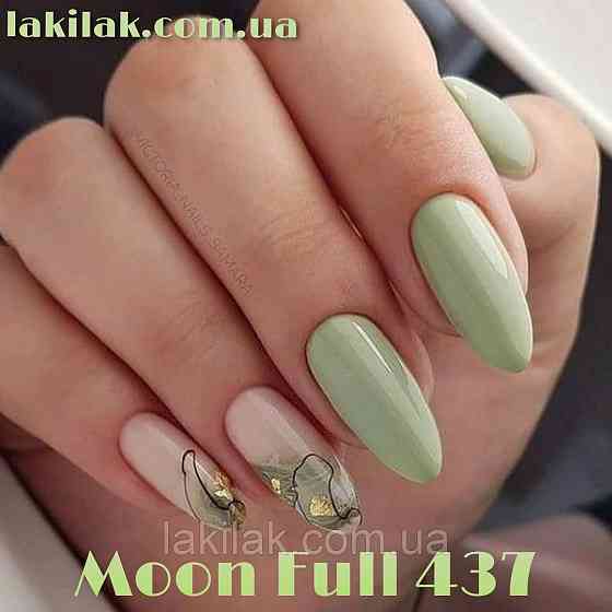 Гель-лак Moon Full Breeze №437 світло-зелений 8мл Херсон