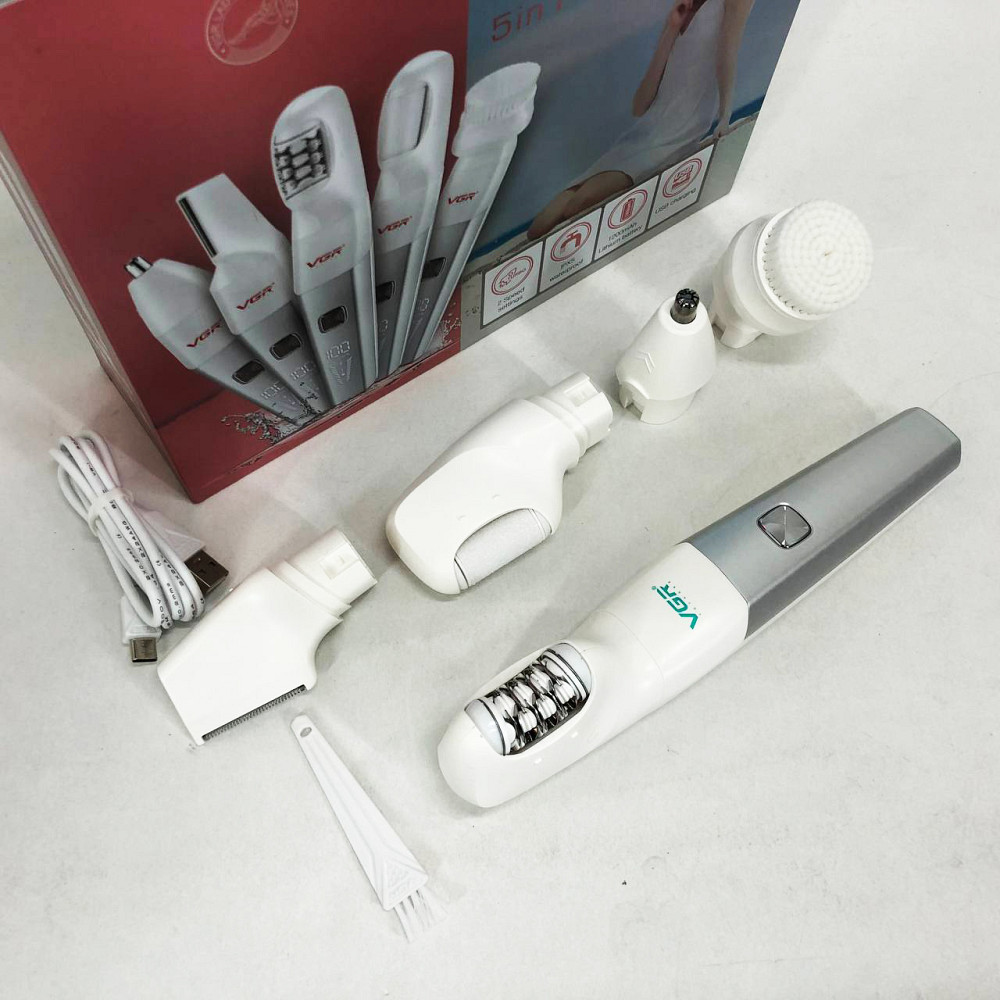 Електрична пемза для п'ят VGR, Пилка для педикюру для ніг Епілятор-депілятор видалення волосся TQ-85 Львів - фото 9