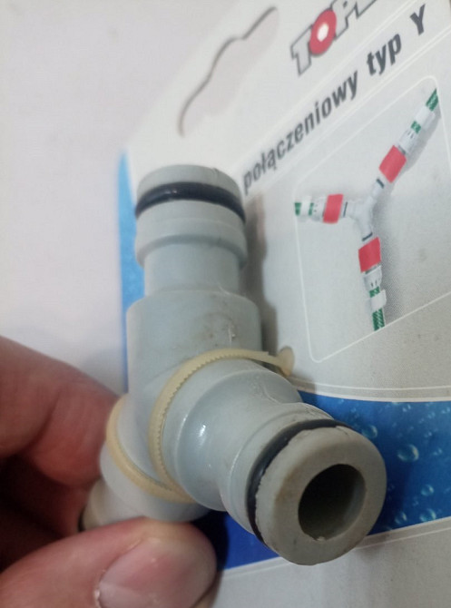 Ніпель з'єднання-розводка типу-Y поливного шланга швидкоз'днувачами "TOPEX" Киев - изображение 3