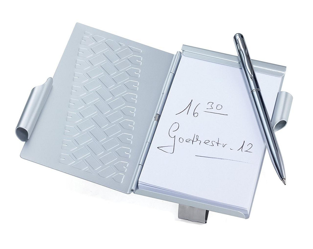 Карманный блокнот с ручкой Troika Tire Track Visor Ровно - изображение 4