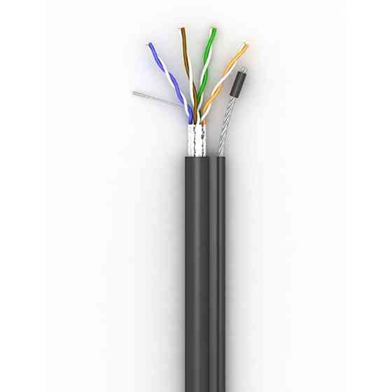 Кабель Одескабель OK-Net КППЭт-ВП (100) FTP кат. 5е (FTP мідь зовнішній з тросом) бухта 305 м Київ