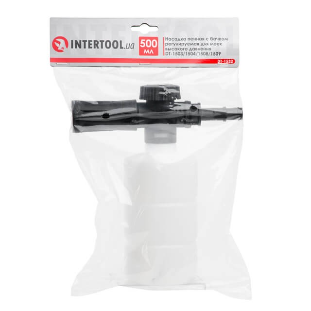 Насадка для мойки пенная INTERTOOL DT-1532 (500мл/регуляция) Киев - изображение 16