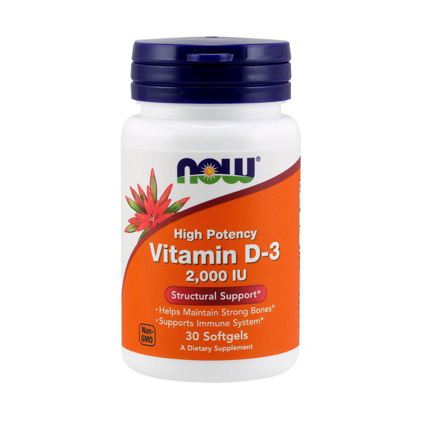 Vitamin D-3 2000 IU (30 softgels) Луцьк - фото 1