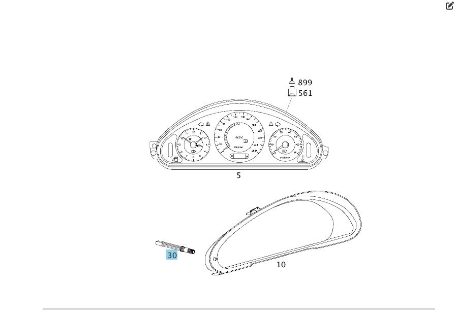 Mercedes-Benz  A2115420289 Ручка регулювання яскравості щитка приладів E-Class W211 Одесса - изображение 1