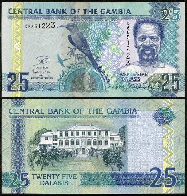 Gambia / Гамбия - 25 Dalasis 2013 - UNC Полтава - изображение 1