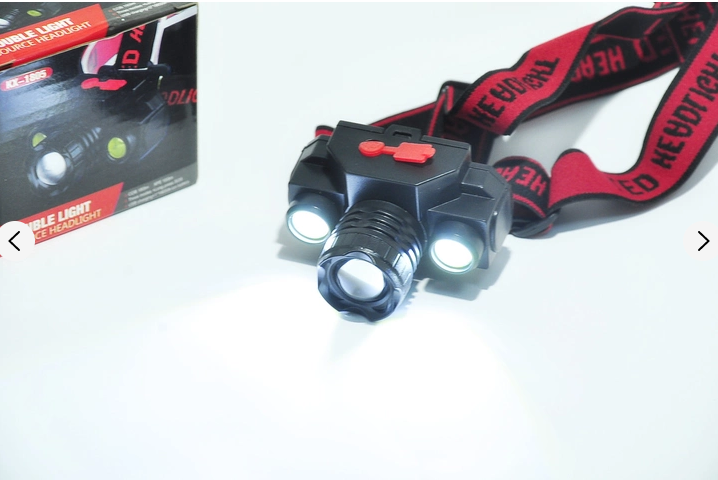 Налобний ліхтар X-Balog BL-1805 COB XPE 18650 usb charge 8016 Одеса - фото 7