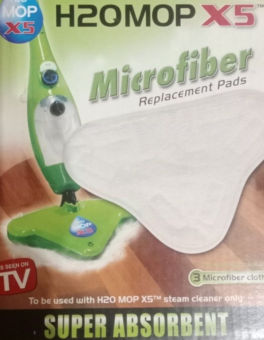 Пароочисник H20 Mop X5.+ 3 ганчірки в подарунок. Київ - фото 1