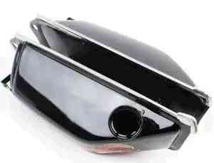 Бак топливный мопед Дельта (черный) -2 Мукачево