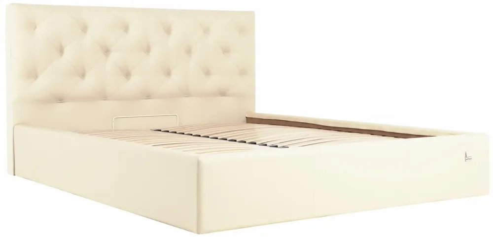 Кровать Bristol Comfort 120 х 190 см Fly 2207 С подъемным механизмом и нишей для белья Бежевый Киев - изображение 3