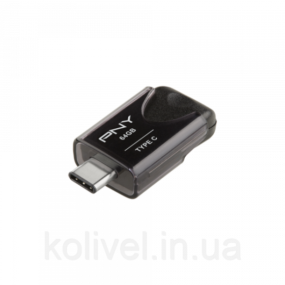 USB Flash PNY 64 GB Elite Type-C USB 3.1, Retail (FD64GATT4TC31K-EF) Киев