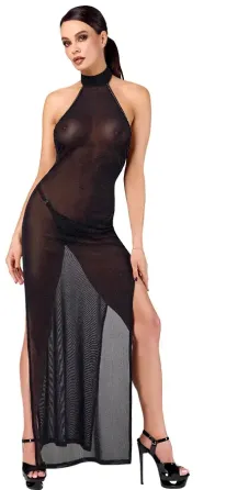 Сукня Noir Handmade F372 Onyx Twin-slit Long dress M Львів