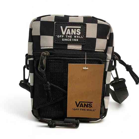 Сумка через плечо Vans 17x14x6 синий Белый Запоріжжя
