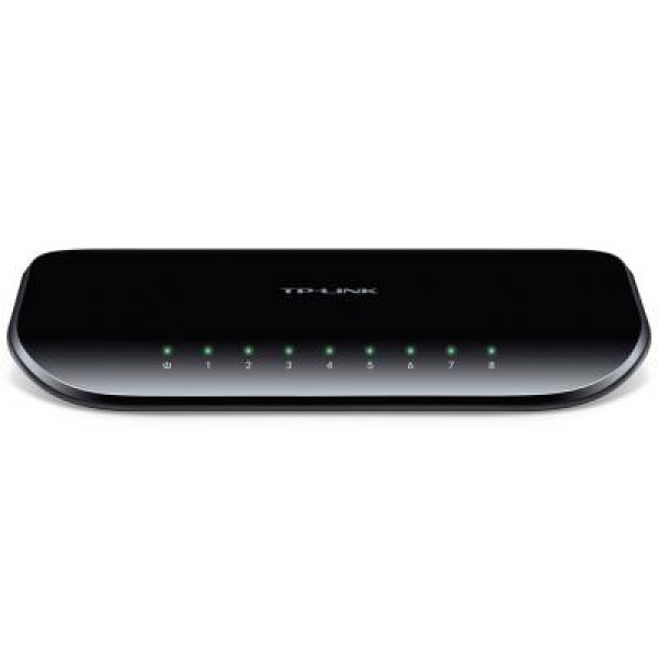 Комутатор TP-Link TL-SG1008D, 8 портовий, 10/100/1000 (TL-SG1008D) Київ - фото 1
