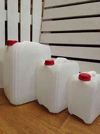 Каністра харчова 10л ПЕ "Дельта" біла + кришка "Бетта""У"червона АСТ Житомир