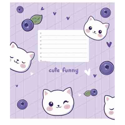 Зошит Школярик 12 аркушів лінія (012-3549L) Вінниця