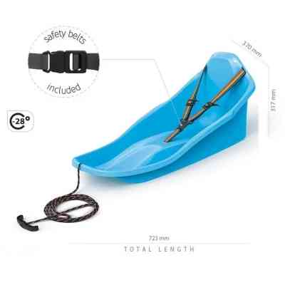 Санки Prosperplast Topo, синий (5905197481937) Винница