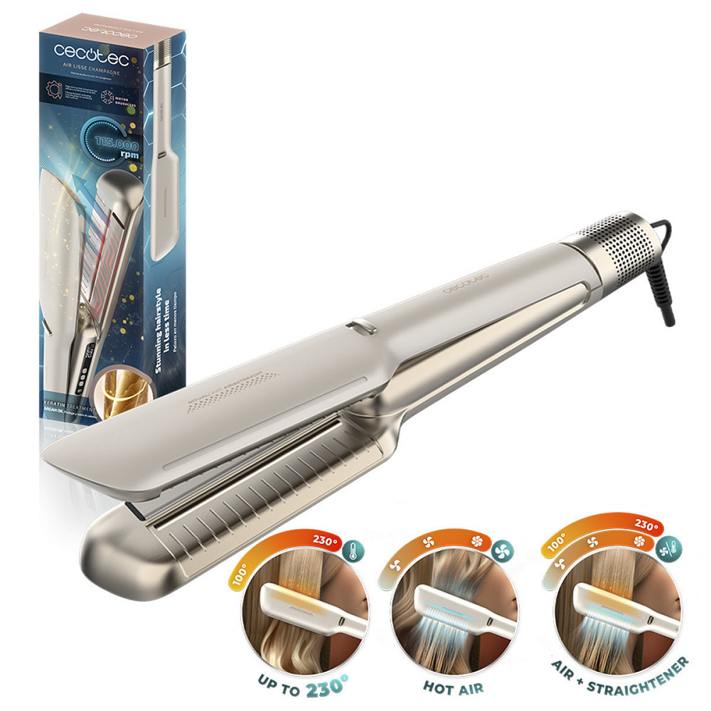 Праска (випрямляч) для волосся Cecotec Air Lisse Champagne (A01_EU01_100989) ( 27383 ) Харьков - изображение 1