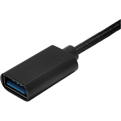Перехідник OTG AC-150 2in1 USB 3.0 - MicroUSB USB Type-C Black XoKo (AC-150-BK) Вінниця - фото 2