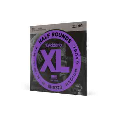 Струни для гітари D'Addario XL Half Rounds Medium (11-49) (EHR370) Вінниця