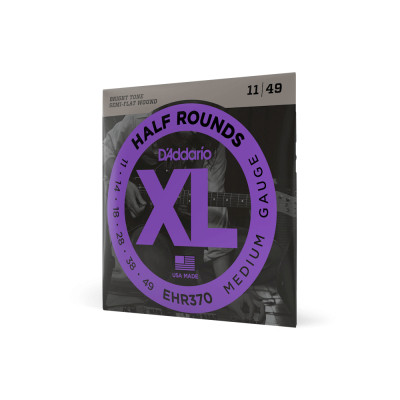 Струни для гітари D'Addario XL Half Rounds Medium (11-49) (EHR370) Вінниця - фото 2