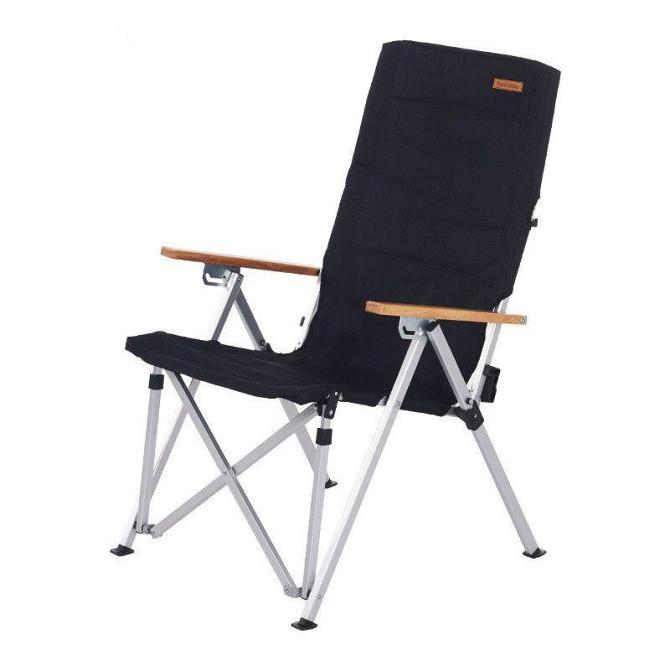 Складное туристическое кресло Naturehike NH17T003-Y алюминий (Черный) Винница - изображение 1