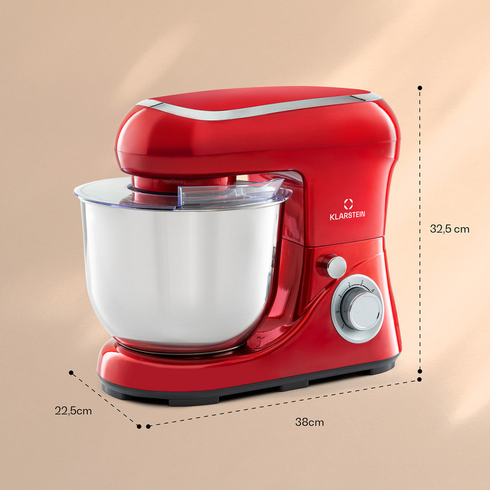 Кухонний комбайн Bella Pico 2G 1300W 1.7HP 6 рівнів 5 літрів Червоний (Німеччина, читати опис) Рівне - фото 6