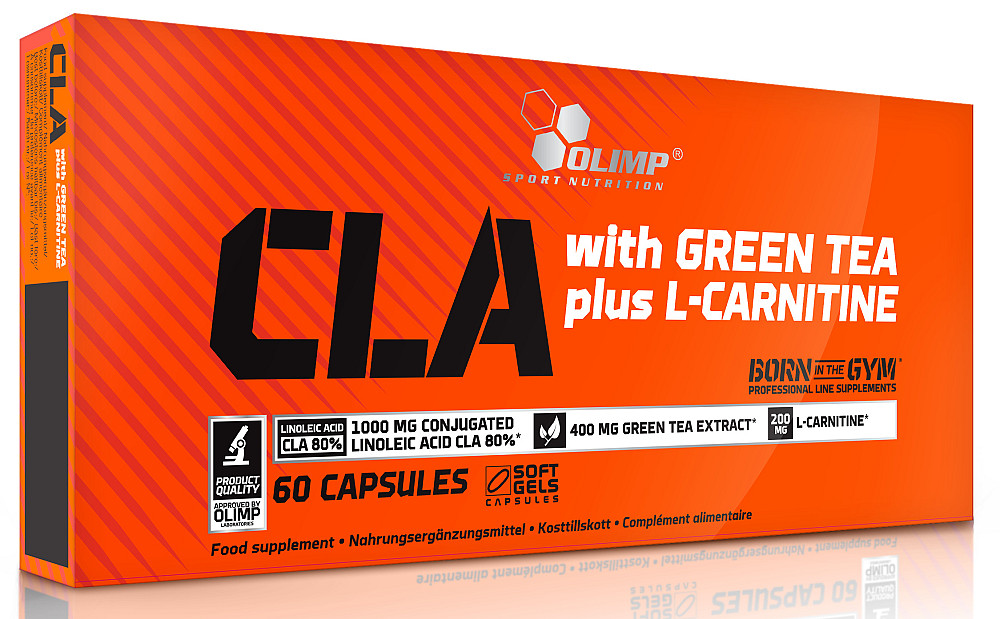 CLA with Green Tea plus L-carnitin 60 caps Луцк - изображение 1
