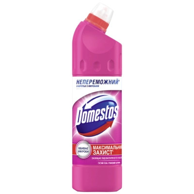 Рідина для чищення ванн Domestos Максимальний Захист Рожевий шторм 750 мл (8720181679063) Вінниця - фото 1