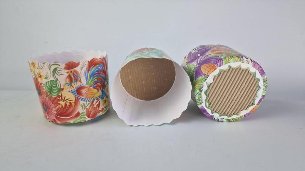 Форма для випікання базового куліча (85*90) Петрикова (250 гр) (50 шт.) Харків - фото 4