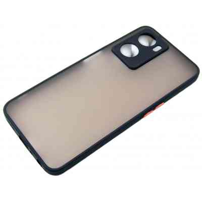 Чохол до мобільного телефона Dengos Matte OPPO A57s (black) (DG-TPU-MATT-117) Вінниця