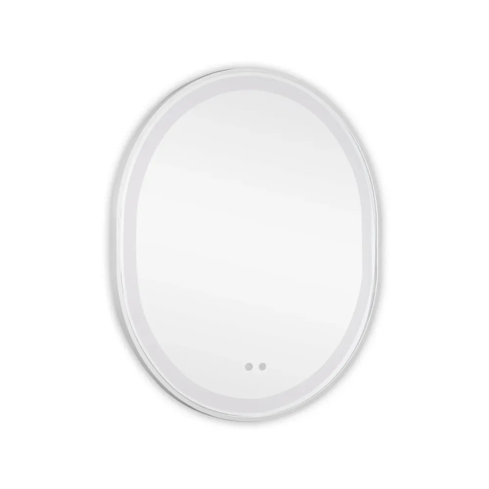 Зеркало Qtap Gemini 800х700 с LED-подсветкой Touch, с антизапотеванием, с диммером, рег. темп. цвета (3000-6500K) QT2578R8071W Киев - изображение 16