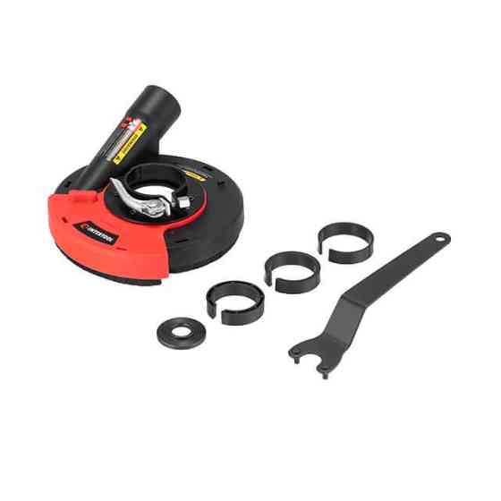 Кожух з відводом пилу під КШМ, 125 мм, для шліфування INTERTOOL ST-0004 Київ