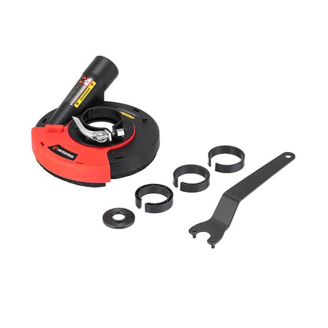 Кожух з відводом пилу під КШМ, 125 мм, для шліфування INTERTOOL ST-0004 Київ - фото 3