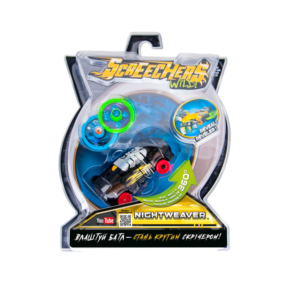 Машинка-трансформер Найтвивер Screechers Wild! EU683114 Винница - изображение 1