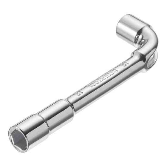 Ключ торцевий з отвором, L-подібний, 12 мм INTERTOOL HT-1612 Киев