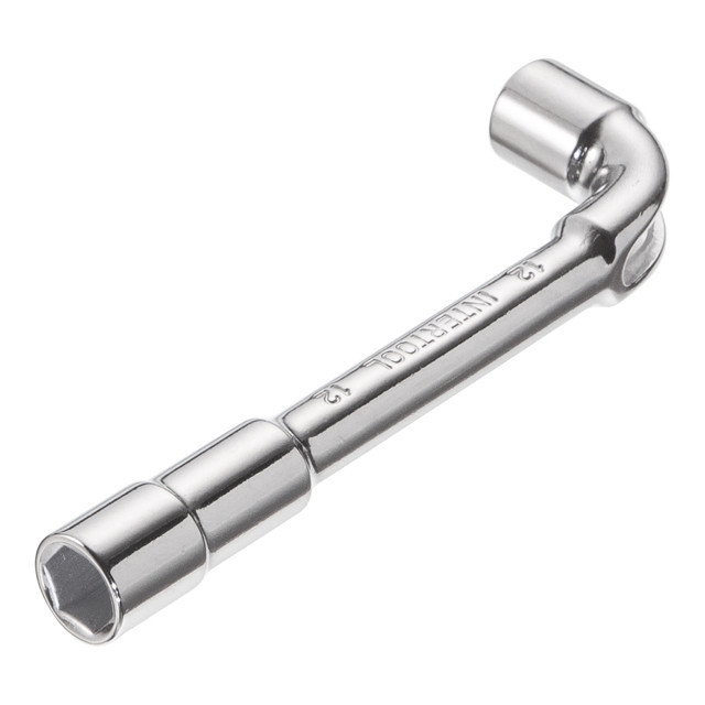 Ключ торцевий з отвором, L-подібний, 12 мм INTERTOOL HT-1612 Київ - фото 3