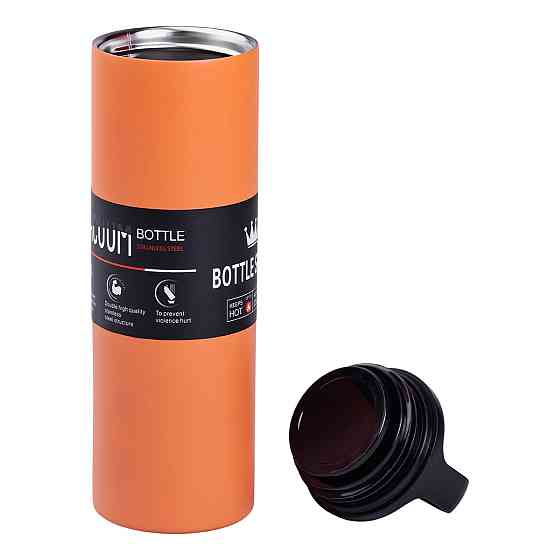 Термос металевий 500 мл Bottle Sport з вакуумною ізоляцією помаранчевий HPGM5009O Коломия