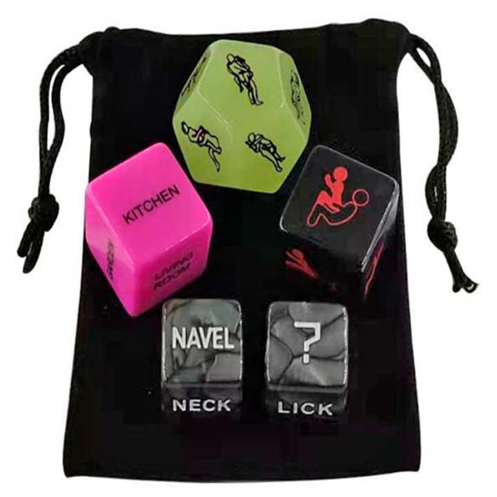 Гральний набір кубиків "Камасутра" - 5 шт. Вінниця - фото 1