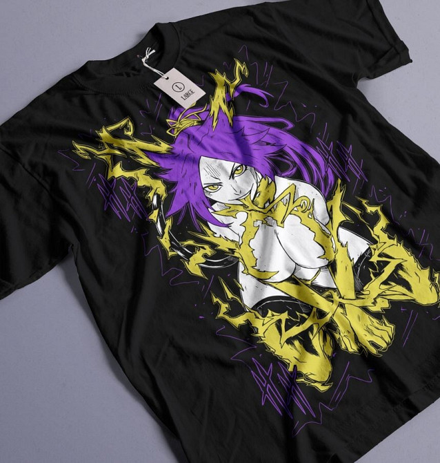 Футболка аниме Блич оверсайз (S/M/L) Черний AnimeJ0881 Днепр - изображение 1