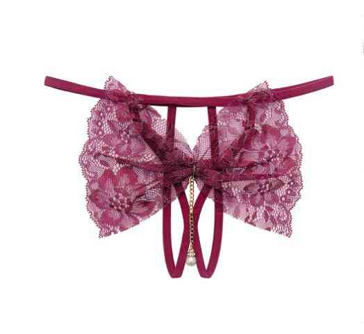 Трусики с доступом универсальный вишневый Киев